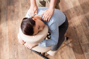 chair massage female